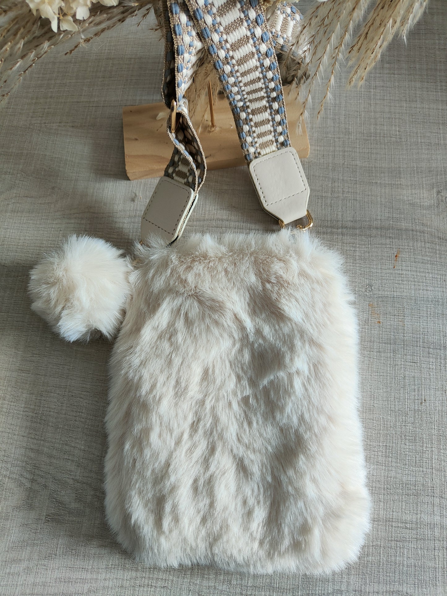 Pochette fourrure