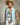 Blazer uni bleu ciel intérieur rayé