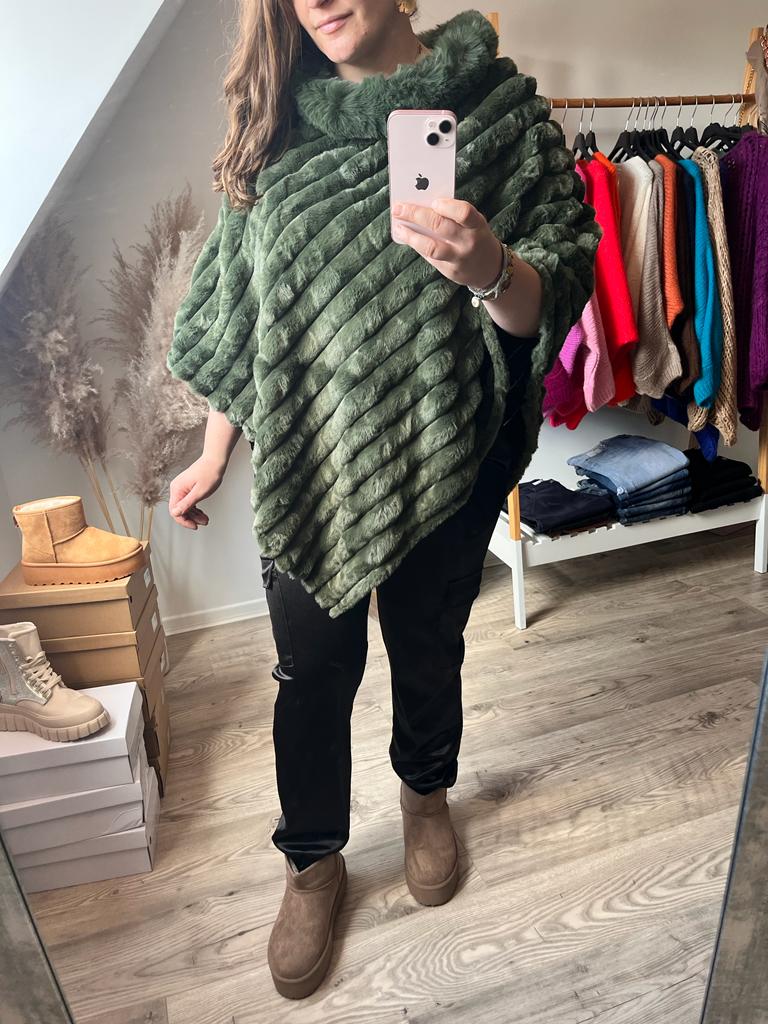 Poncho fourrure Anaîs