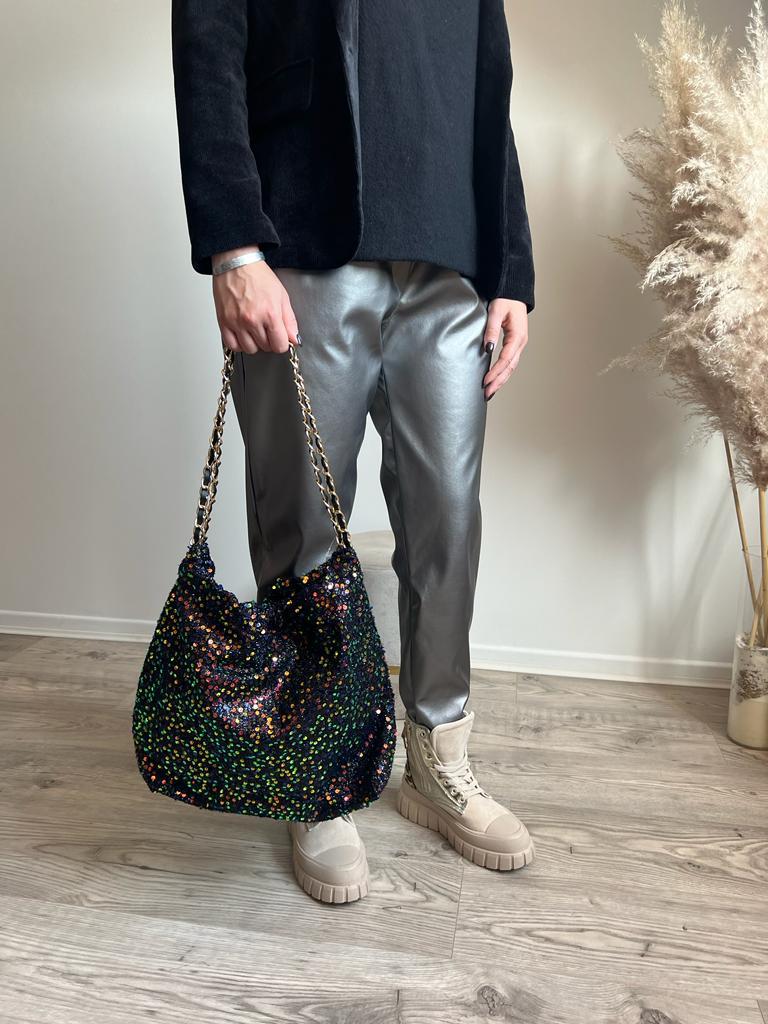 Sac besace pailleté