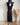 robe noir deux plissés différents, à porter avec ou sans ceinture, décolleté rond ou cache-cœur selon vos envies. Taille 34 au 42