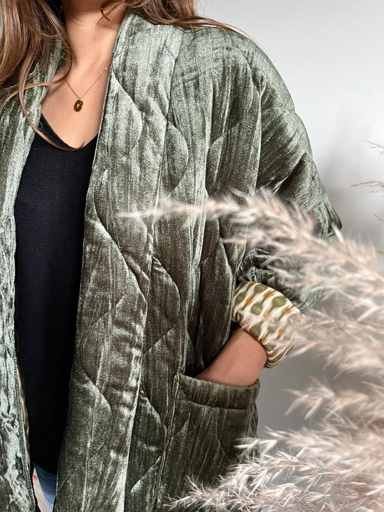 Veste velours Carole