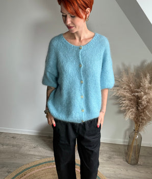 Pull-gilet mohair - Johanna PARIS