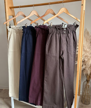 Réassort 📌.            Pantalon PO jambes larges - Johanna Paris