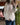 Chemise détails manches blanche
