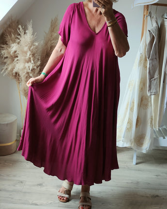 robe longue pour femme grande taille confortable showroom mode à lille