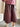 Jupe-culotte cargo en simili bordeaux Johanna Paris femme du 36 au 44
