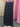 Pantalon large femme, version jean, marque Johanna Paris, couleur marine