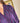 Chemise Johanna Paris rayée prune et bleu marine avec col volanté femme chez MC by Chloé 