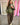 Blouson oversize vert olive Johanna Paris en simili cuir brillant, col montant, détails écrus contrastants et poignets élastiqués, du 36 au 44.