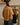 Chemise camel Johanna Paris, vue de dos, coupe ample et manches ballon volumineuses.