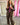 Tailleur femme chocolat Pulpeuse, veste blazer à poches et pantalon large à taille élastiquée, bandes contrastantes écrues, du 44 au 50.