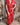 robe longue pour femme rouge à motifs arabesque 
