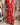 robe longue pour femme rouge avec motifs bohème baroque