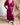 robe longue violette pour femme fluide et confortable 