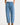 Jean coupe barrel imprimé bandana bleu Johanna Paris taille haute avec poches devant coupe ample tendance femme du 36 au 40