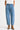 Jean coupe barrel imprimé bandana bleu Johanna Paris taille haute avec poches devant coupe ample tendance femme du 36 au 40