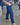 Jean bleu brut femme à clous sur le côté tailles 42 à 50 – MC by Chloé Ronchin 