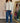 Jean magique bleu Johanna Paris taille élastique poches plaquées avant denim confortable. Détail poches arrière jean Johanna Paris denim texturé bleu. Jean bleu Johanna Paris Taille S/M - M/L