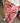 Pantalon fluide fleuri rose  LM Lulu