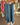 Jean jupe pantalon The Corner bleu denim, pantalon large The Corner style jupe-culotte The Corner