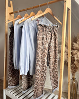 pantalon taille haute motif léopard mode tendance à Lille