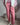 pantalon tendance rose coupe large 
