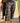 Pantalon Johanna Paris à carreaux marine et camel, coupe 7/8e avec poches plaquées devant, collection automne MC by Chloé.