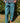 pantalon magique fin nouveau coloris entrée de saison, bleu canard, taille unique 36/42 7/8ème, marque Johanna Paris