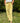 pantalon magique jaune avec surpiqures, taille élastique marque Johanna Paris