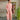 Pantalon texturé à carreaux rose Johanna Paris coupe barrel 7/8 porté avec top assorti