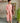Pantalon texturé à carreaux rose Johanna Paris coupe barrel 7/8 porté avec top assorti