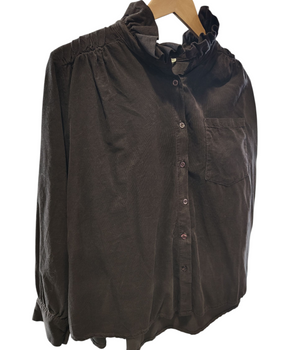 Chemise velours fin Johanna Paris