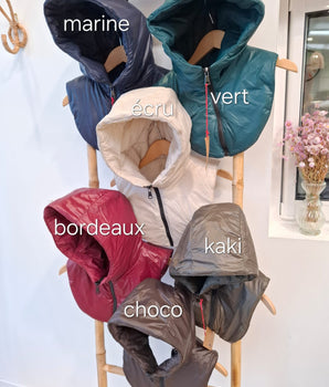 Capuche amovible matelassée Johanna Paris