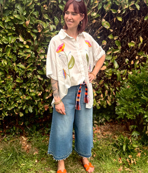 Pantalon jupe en jean - The Corner
