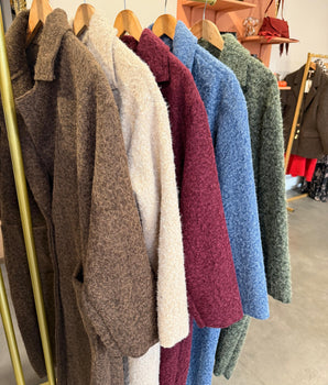 Manteau cocooning doux