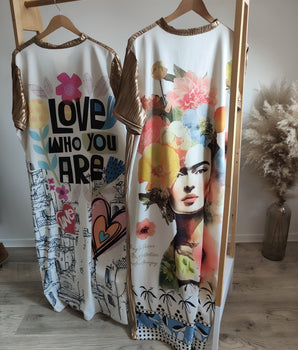 Robe longue "Diva Frida"