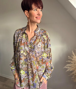 Blouse fleurie Johanna Paris