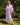 robe longue en voile de coton, couleur parme, romantique et légère pour cet été, marque Johanna Paris