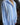 robe longue chemise tendance rayures bleues et blanches