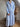 robe longue chemise à rayures bleues et blanches
