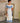 Robe longue bohème blanche et bleu ciel en broderie anglaise Elle Aime Lulu, taille unique 36 à 40, coupe fluide et féminine.