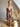 robe longue brillante dos nu gold and silver