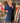 Robe mi-longue fluide bleu marine grande taille avec coupe ample et légère