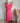 Robe mi longue plissée deux façons de la porter col rond ou cache coeur 