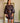 Robe simili cuir prune manches ballon