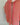 sweat rayé fluo rose sur un fond abricot, avec  zippe marque Johanna Paris
