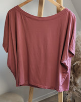 tee shirt biba vieux rose Johanna Paris