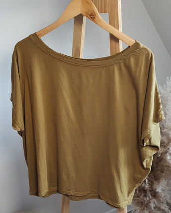 tee shirt biba ocre Johanna Paris