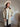 trench long écru délavé façon barbour, marque Johanna Paris